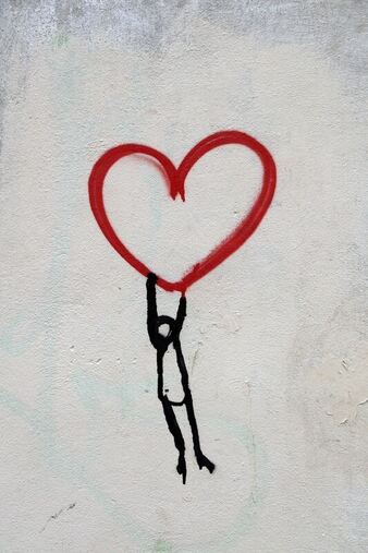 Hand-drawn heart sketch